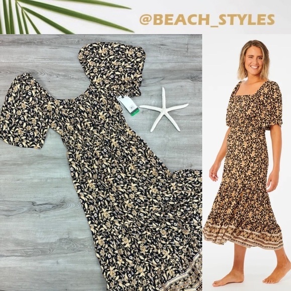 🔆RIP CURL☀️ DREAMER MIDI DRESS - Picture 1 of 13